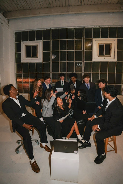 The For All The Dawgs campaign team — a diverse group of UW students standing together